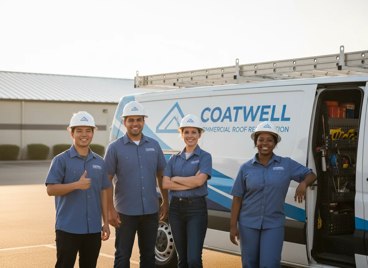 Commercial roof coating company in Manchester, OK